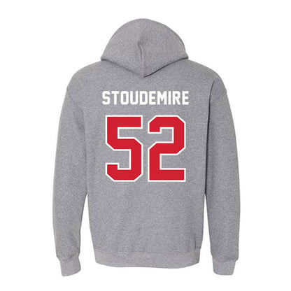 Western Kentucky - NCAA Football : Isiah Stoudemire - Classic Shersey Hooded Sweatshirt-1