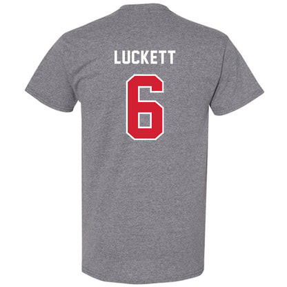 Western Kentucky - NCAA Baseball : Logan Luckett - Classic Shersey T-Shirt-1