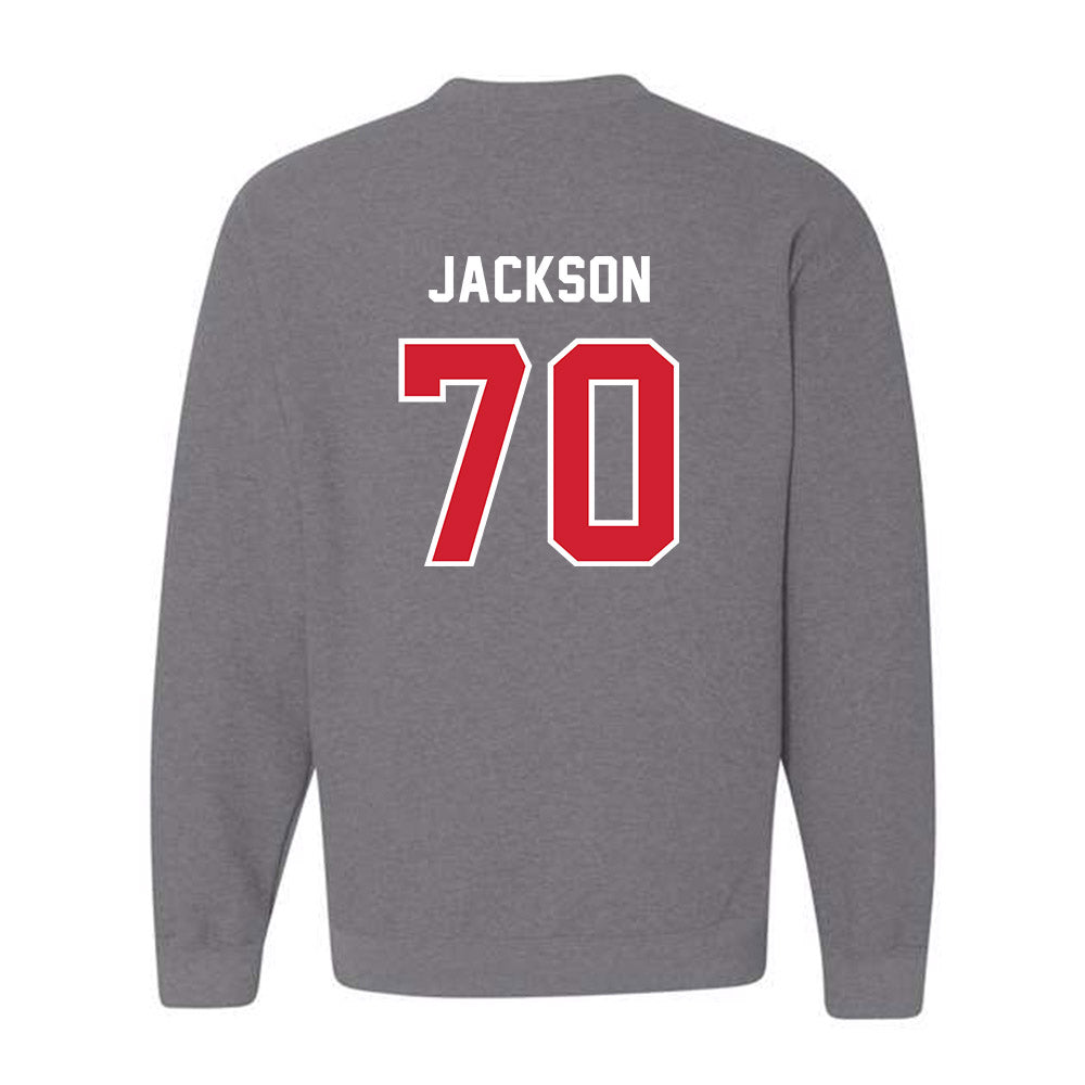 Western Kentucky - NCAA Football : Jemeil Jackson - Classic Shersey Crewneck Sweatshirt-1