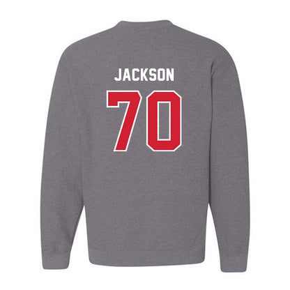 Western Kentucky - NCAA Football : Jemeil Jackson - Classic Shersey Crewneck Sweatshirt-1