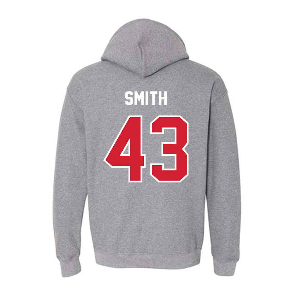 Western Kentucky - NCAA Football : Jackson Smith - Classic Shersey Hooded Sweatshirt-1