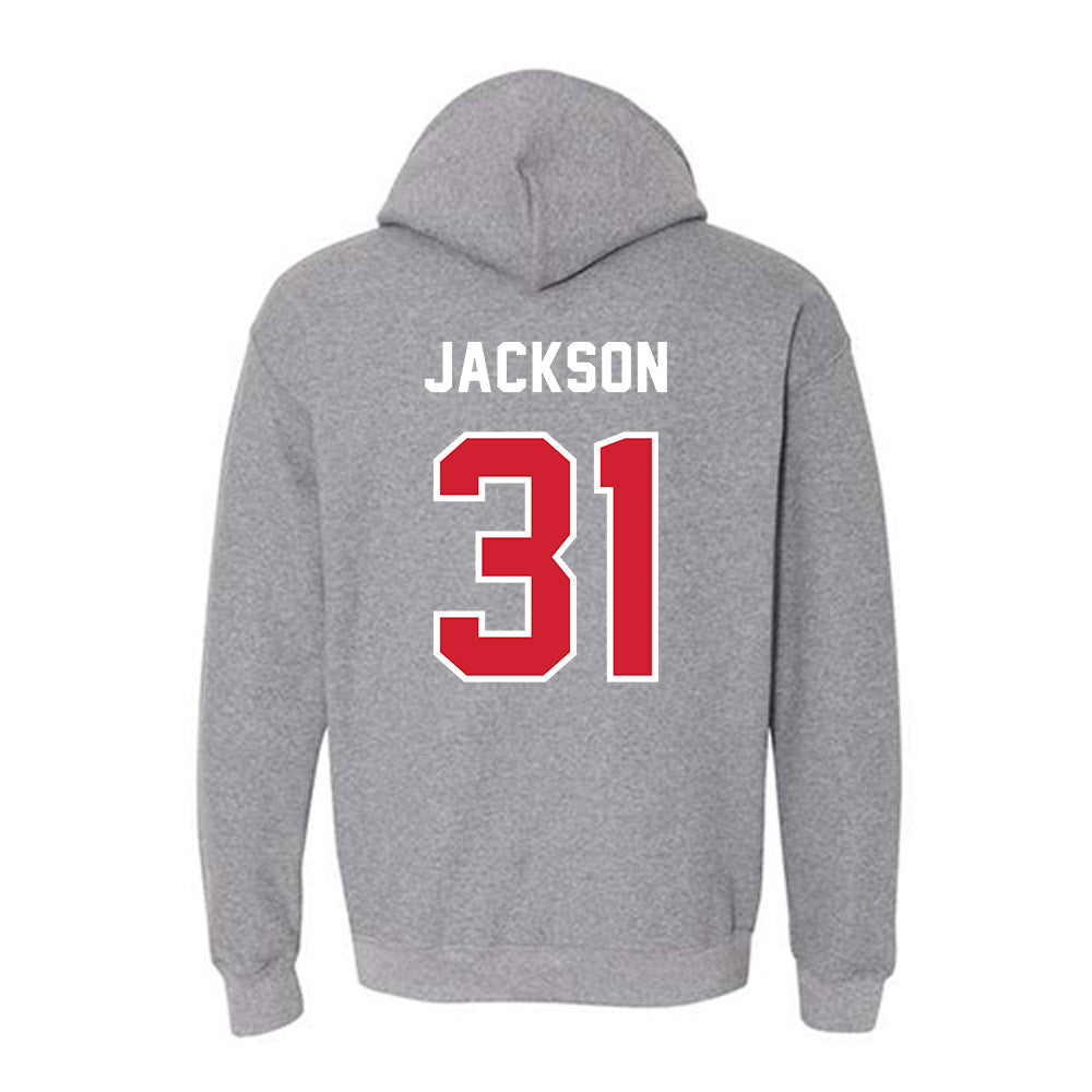 Western Kentucky - NCAA Football : Jalen Jackson - Classic Shersey Hooded Sweatshirt-1