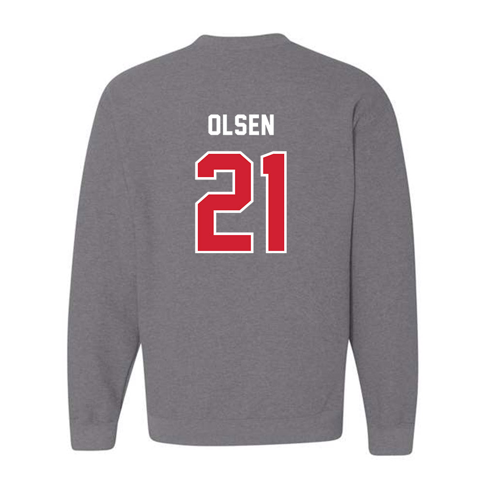 Western Kentucky - NCAA Baseball : Gage Olsen - Classic Shersey Crewneck Sweatshirt-1