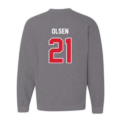 Western Kentucky - NCAA Baseball : Gage Olsen - Classic Shersey Crewneck Sweatshirt-1