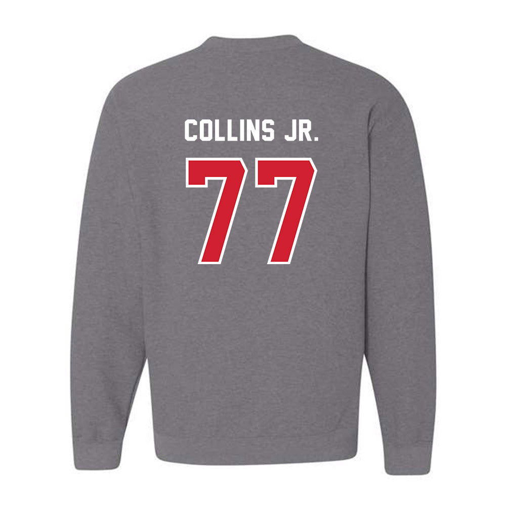 Western Kentucky - NCAA Football : Melvin Collins Jr. - Classic Shersey Crewneck Sweatshirt-1