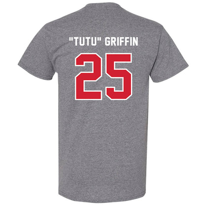 Western Kentucky - NCAA Football : Xavion "Tutu" Griffin - Classic Shersey T-Shirt-1