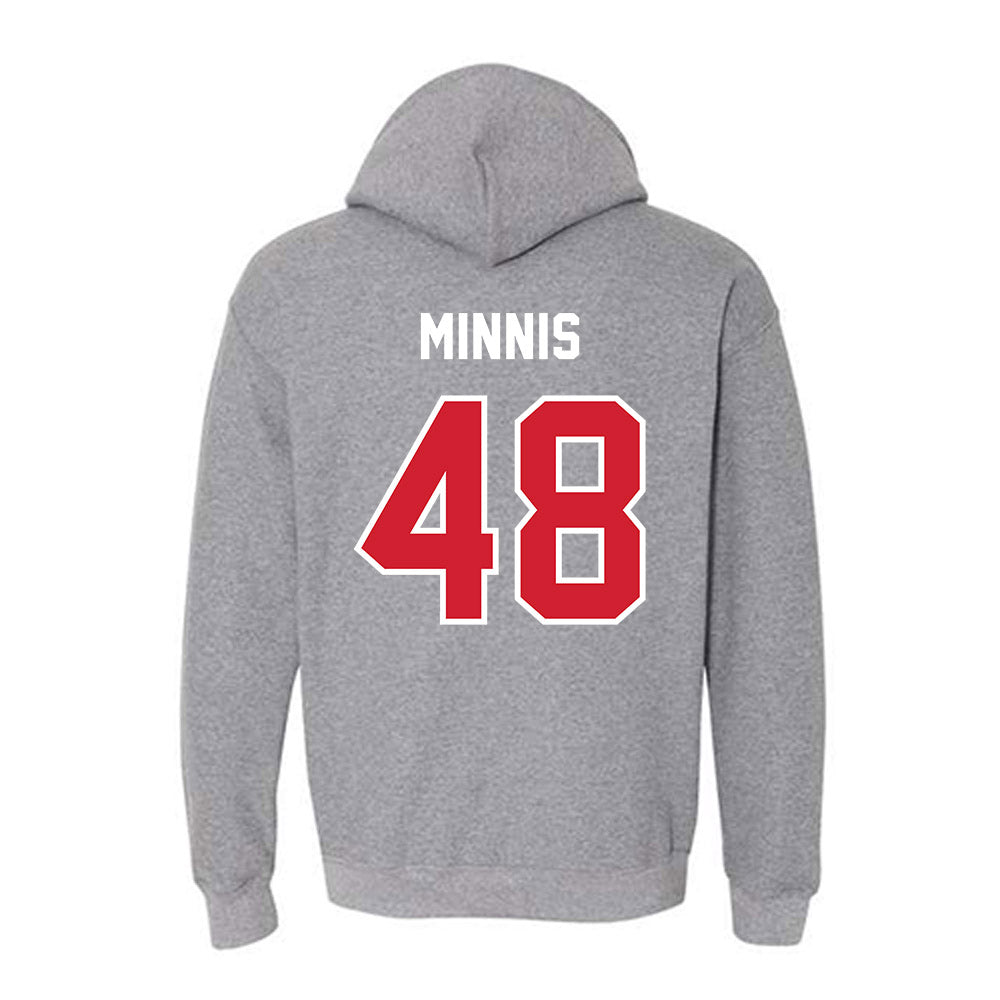 Western Kentucky - NCAA Football : Zsacari Minnis - Classic Shersey Hooded Sweatshirt-1