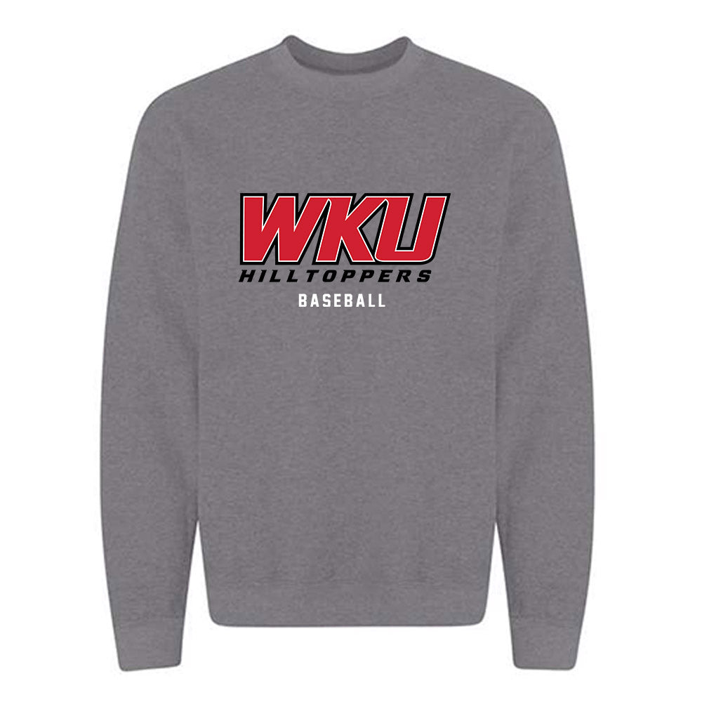 Western Kentucky - NCAA Baseball : Cal Higgins - Classic Shersey Crewneck Sweatshirt-0