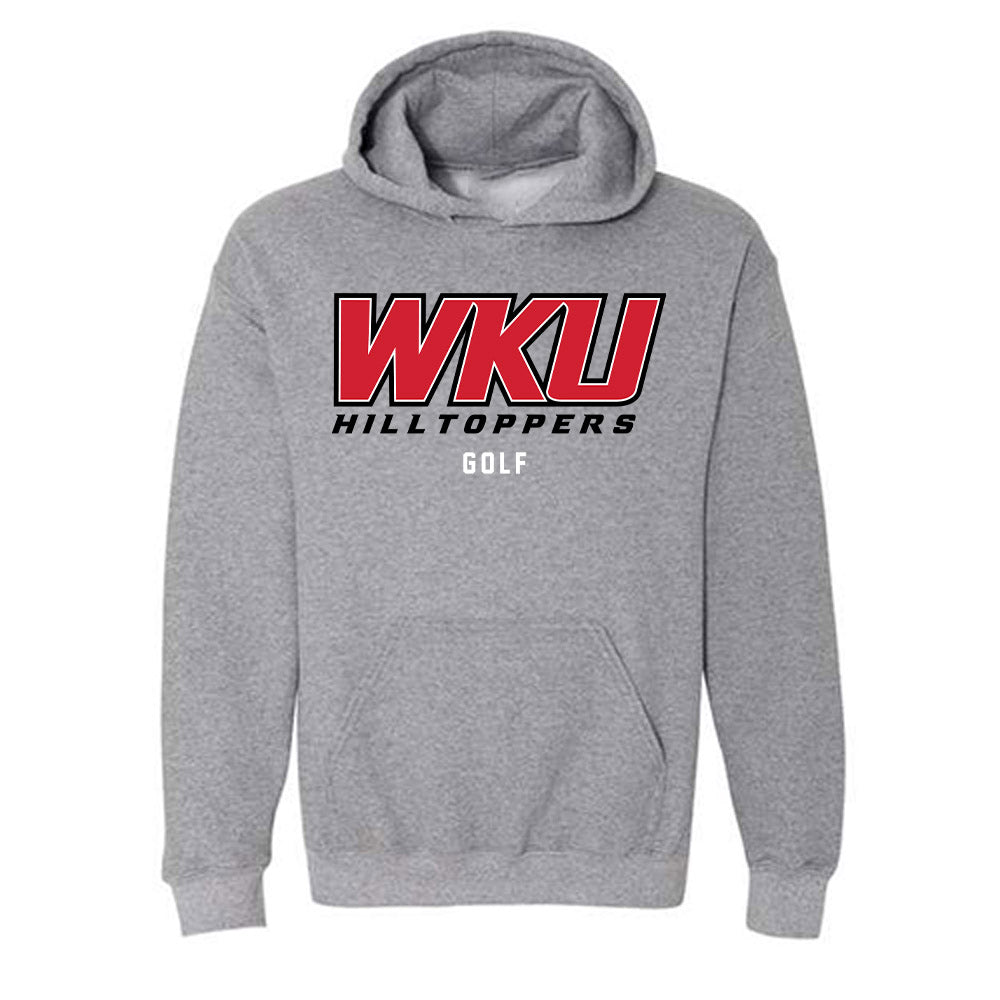 Western Kentucky - NCAA Men's Golf : Joseph Agee - Classic Shersey Hooded Sweatshirt-0