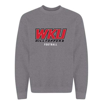Western Kentucky - NCAA Football : Jackson West - Classic Shersey Crewneck Sweatshirt-0