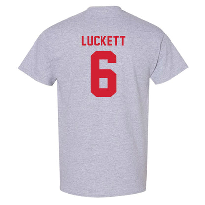 Western Kentucky - NCAA Baseball : Logan Luckett - Classic Shersey T-Shirt-1