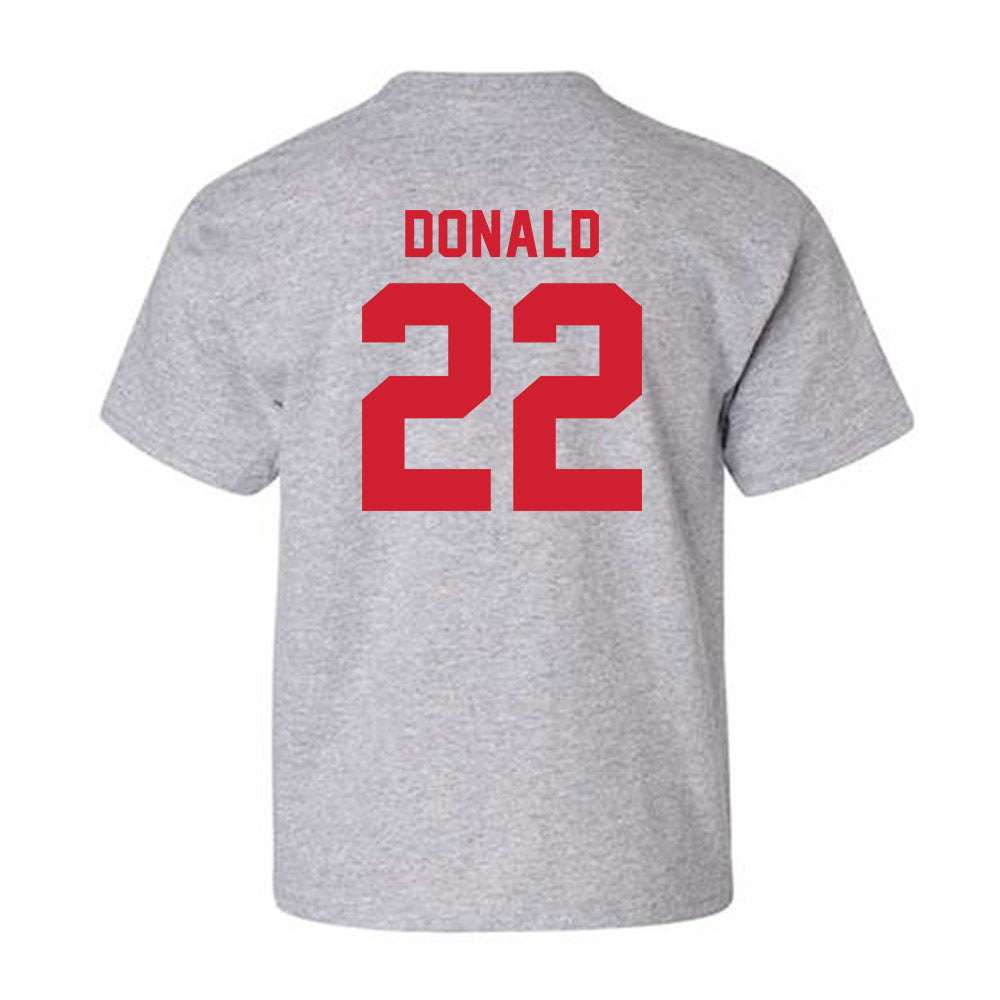 Western Kentucky - NCAA Football : Jordan Donald - Classic Shersey Youth T-Shirt-1
