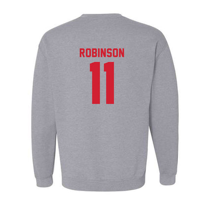 Western Kentucky - NCAA Football : Kent Robinson - Classic Shersey Crewneck Sweatshirt-1