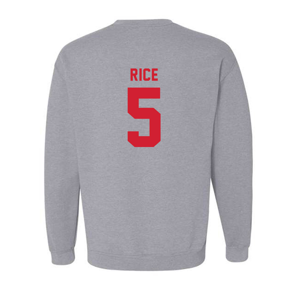 Western Kentucky - NCAA Women's Soccer : Ansley Rice - Classic Shersey Crewneck Sweatshirt-1