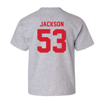 Western Kentucky - NCAA Football : Marshall Jackson - Classic Shersey Youth T-Shirt-1