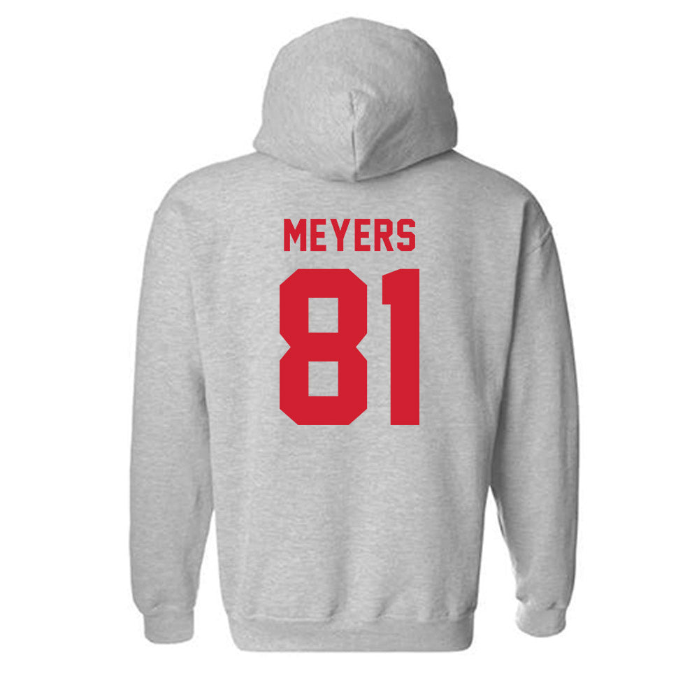 Western Kentucky - NCAA Football : Noah Meyers - Classic Shersey Hooded Sweatshirt-1
