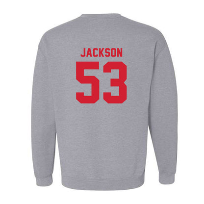 Western Kentucky - NCAA Football : Marshall Jackson - Classic Shersey Crewneck Sweatshirt-1