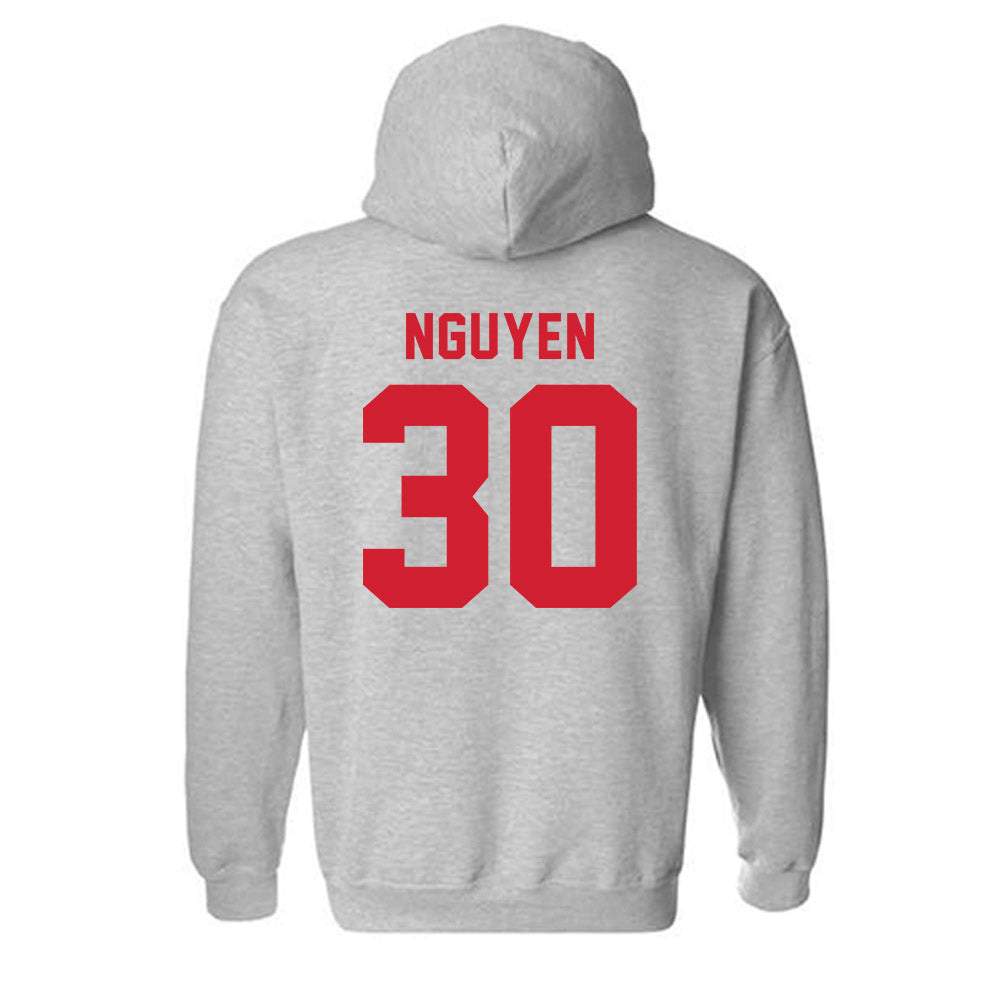 Western Kentucky - NCAA Baseball : Ian Nguyen - Classic Shersey Hooded Sweatshirt-1