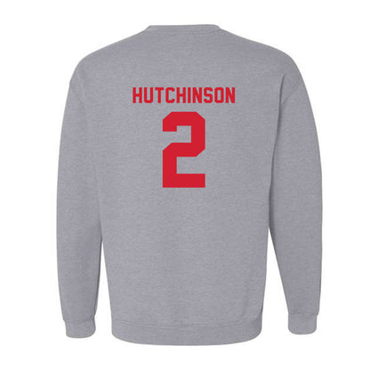 Western Kentucky - NCAA Football : K.D. Hutchinson - Classic Shersey Crewneck Sweatshirt-1