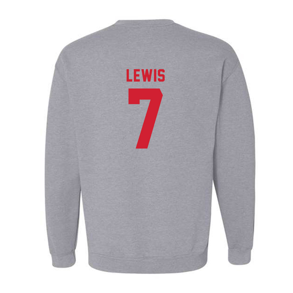 Western Kentucky - NCAA Football : Jaylen Lewis - Classic Shersey Crewneck Sweatshirt-1