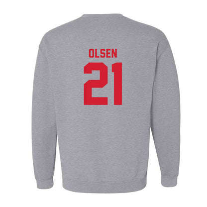 Western Kentucky - NCAA Baseball : Gage Olsen - Classic Shersey Crewneck Sweatshirt-1