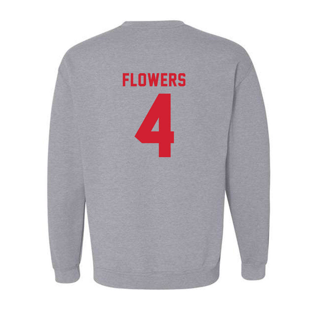 Western Kentucky - NCAA Football : Cameron Flowers - Classic Shersey Crewneck Sweatshirt-1