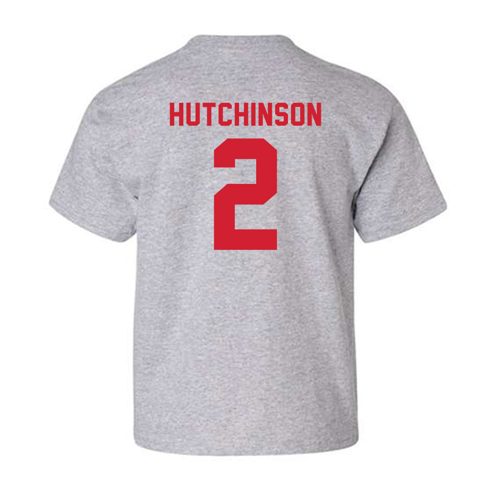 Western Kentucky - NCAA Football : K.D. Hutchinson - Classic Shersey Youth T-Shirt-1