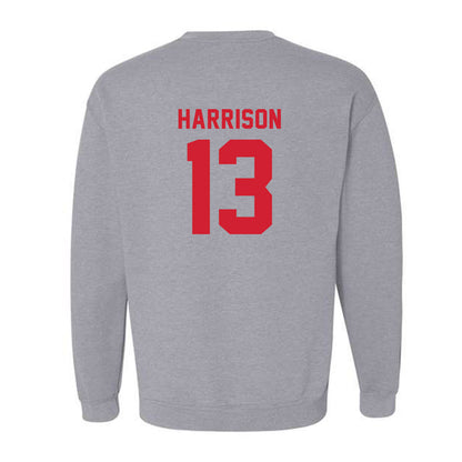 Western Kentucky - NCAA Football : Robby Harrison - Classic Shersey Crewneck Sweatshirt-1