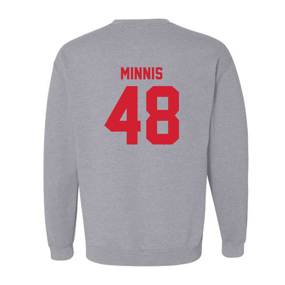 Western Kentucky - NCAA Football : Zsacari Minnis - Classic Shersey Crewneck Sweatshirt-1