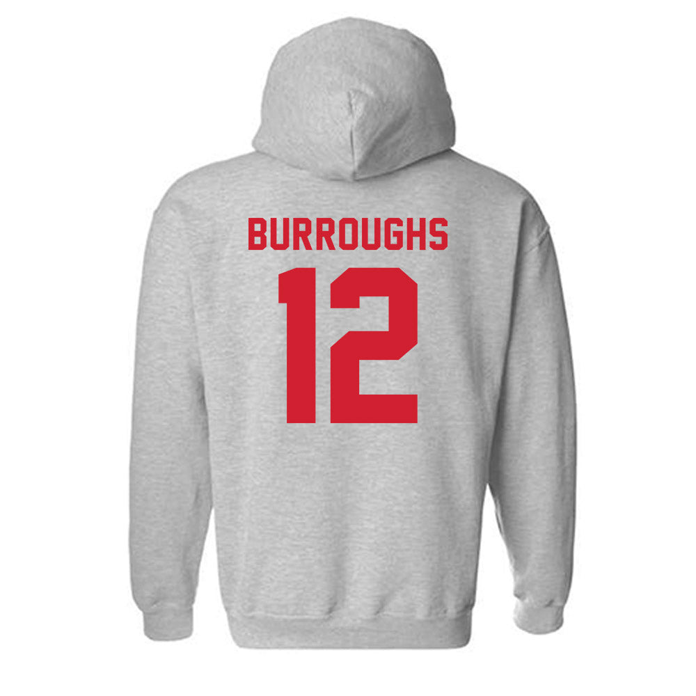 Western Kentucky - NCAA Football : Quincy Burroughs - Classic Shersey Hooded Sweatshirt-1