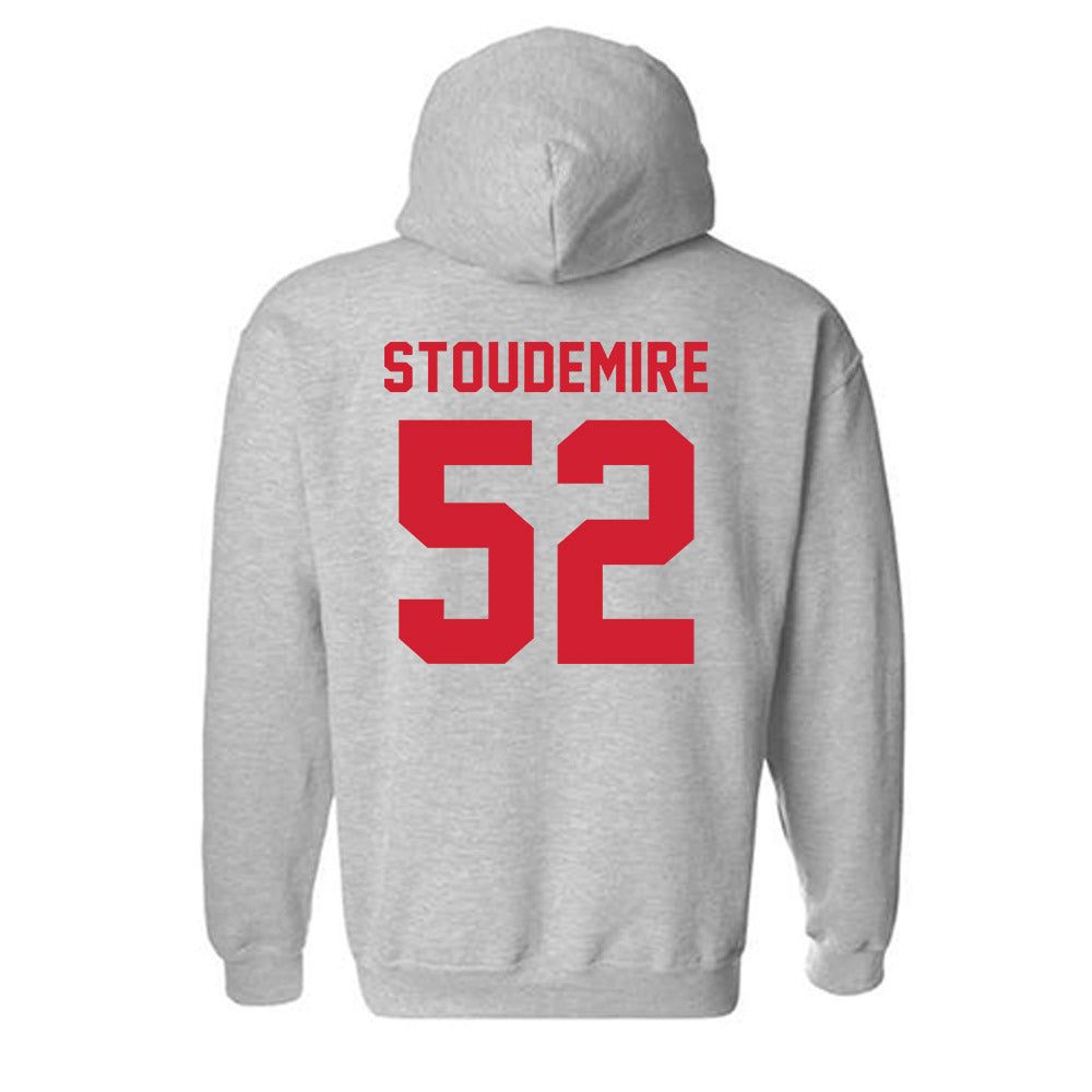 Western Kentucky - NCAA Football : Isiah Stoudemire - Classic Shersey Hooded Sweatshirt-1