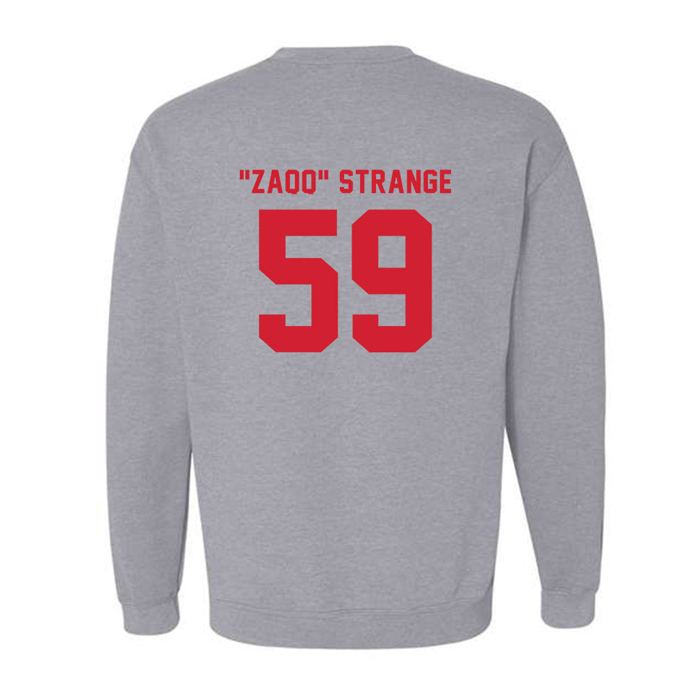 Western Kentucky - NCAA Football : Sharlandiin "Zaqq" Strange - Classic Shersey Crewneck Sweatshirt-1