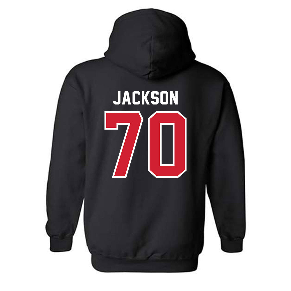 Western Kentucky - NCAA Football : Jemeil Jackson - Classic Shersey Hooded Sweatshirt-1
