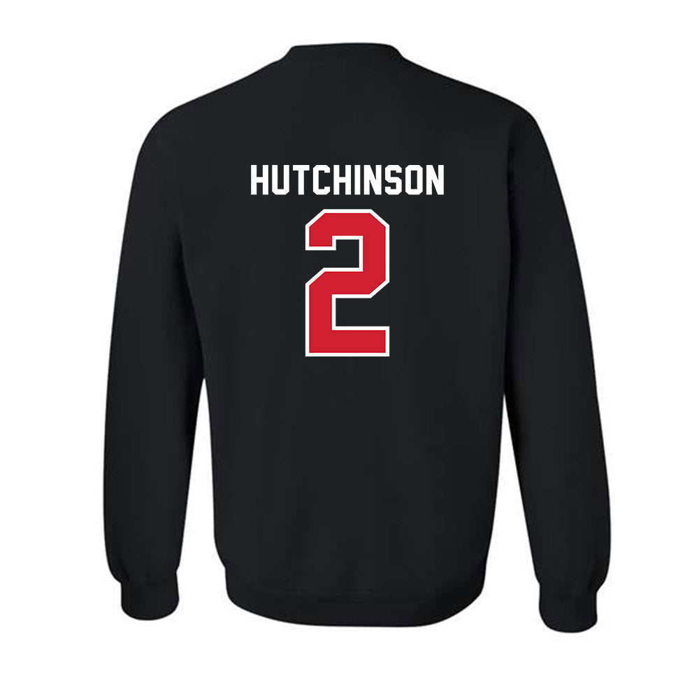 Western Kentucky - NCAA Football : K.D. Hutchinson - Classic Shersey Crewneck Sweatshirt-1