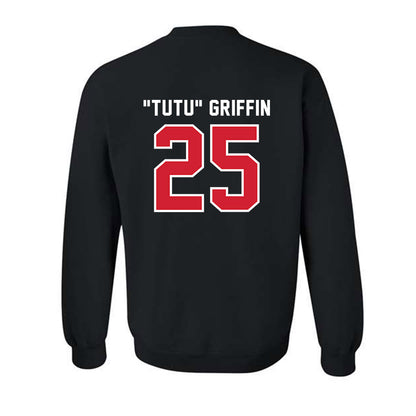 Western Kentucky - NCAA Football : Xavion "Tutu" Griffin - Classic Shersey Crewneck Sweatshirt-1