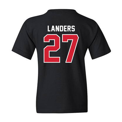 Western Kentucky - NCAA Football : Corey Landers - Classic Shersey Youth T-Shirt-1