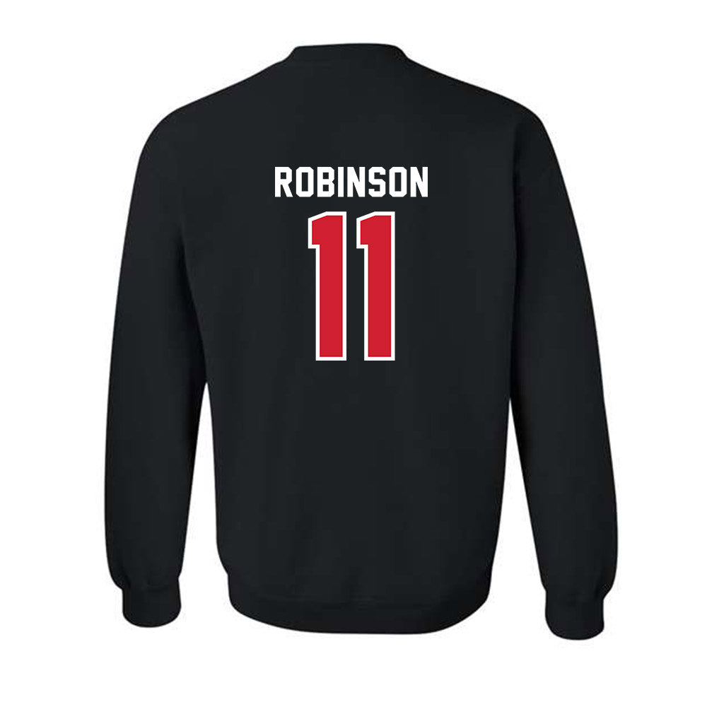 Western Kentucky - NCAA Football : Kent Robinson - Classic Shersey Crewneck Sweatshirt-1