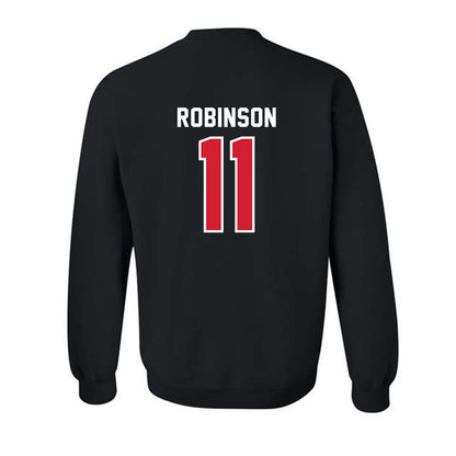 Western Kentucky - NCAA Football : Kent Robinson - Classic Shersey Crewneck Sweatshirt-1