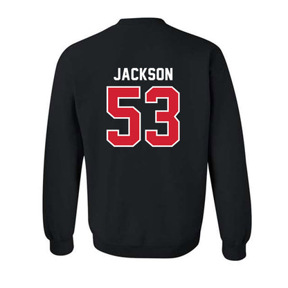 Western Kentucky - NCAA Football : Marshall Jackson - Classic Shersey Crewneck Sweatshirt-1