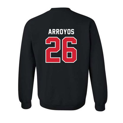 Western Kentucky - NCAA Baseball : Lane Arroyos - Classic Shersey Crewneck Sweatshirt-1