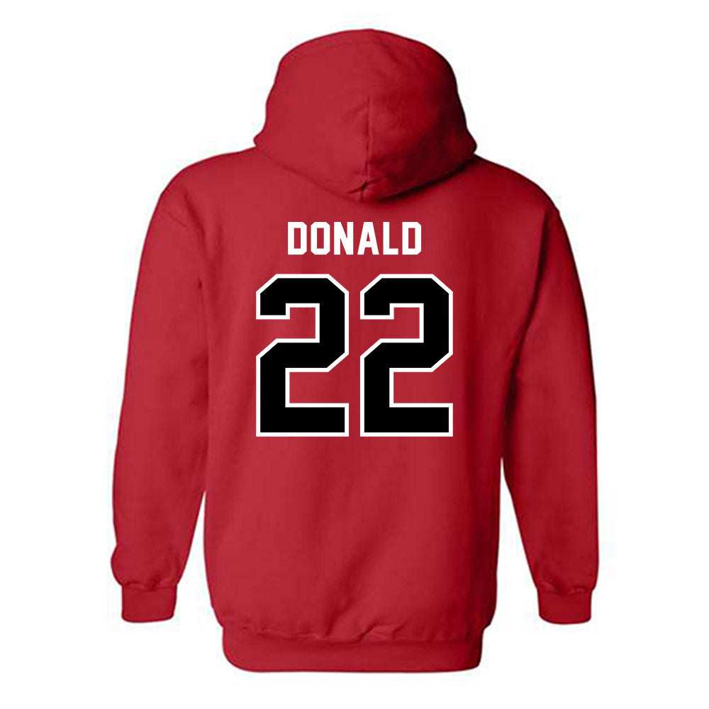 Western Kentucky - NCAA Football : Jordan Donald - Classic Shersey Hooded Sweatshirt-1