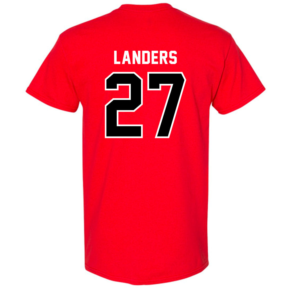 Western Kentucky - NCAA Football : Corey Landers - Classic Shersey T-Shirt-1