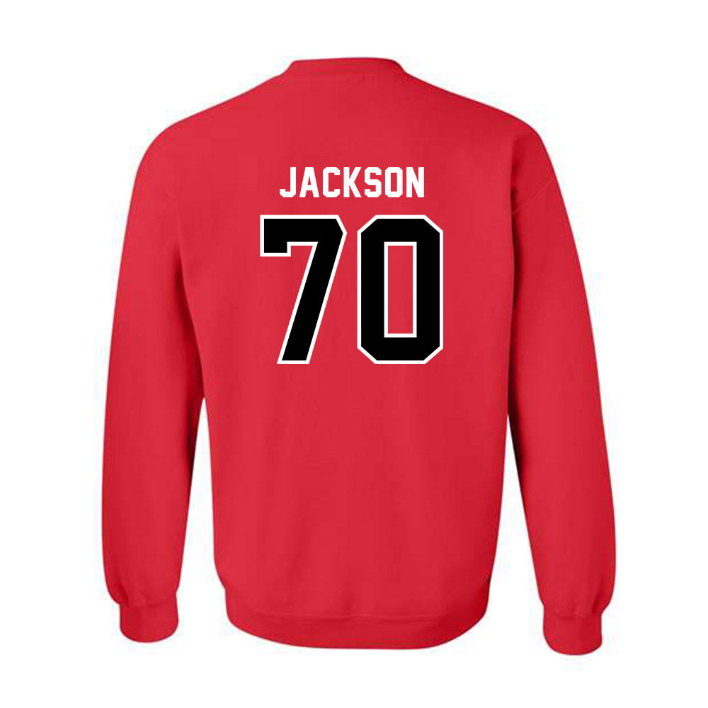 Western Kentucky - NCAA Football : Jemeil Jackson - Classic Shersey Crewneck Sweatshirt-1