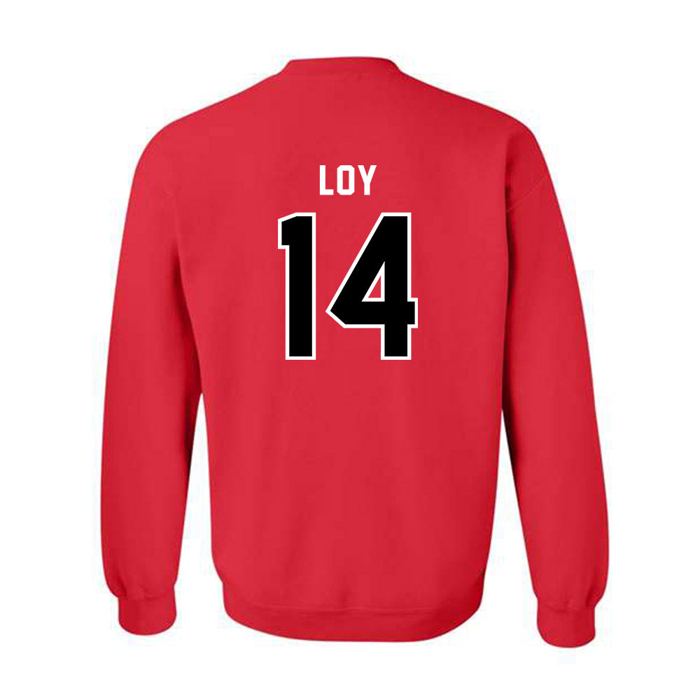 Western Kentucky - NCAA Football : Owen Loy - Classic Shersey Crewneck Sweatshirt-1