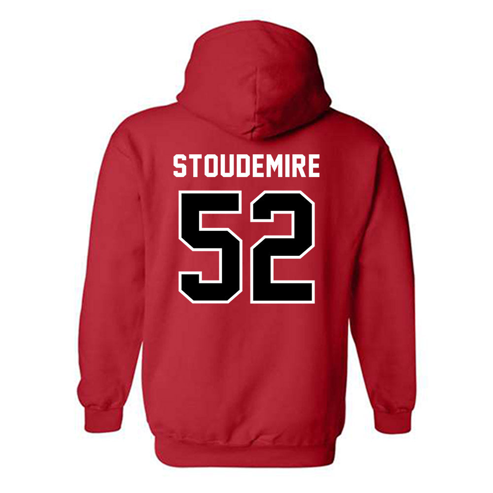 Western Kentucky - NCAA Football : Isiah Stoudemire - Classic Shersey Hooded Sweatshirt-1