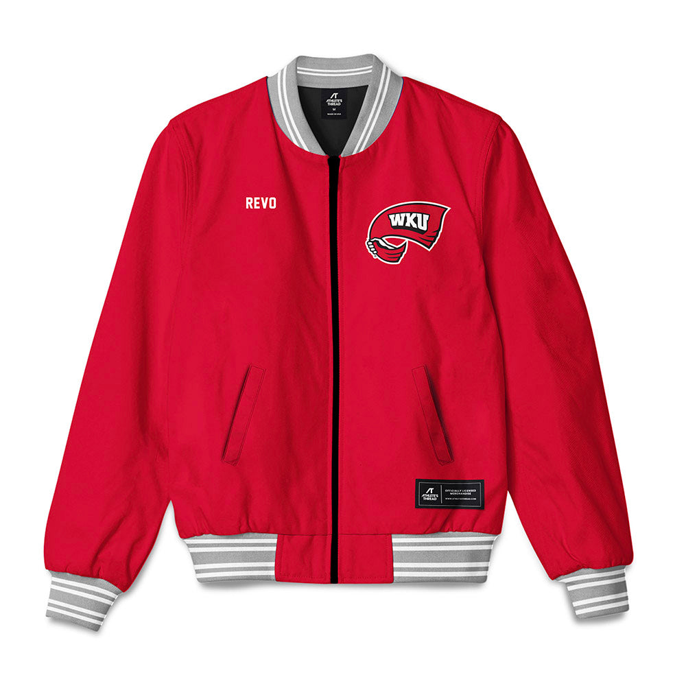 Western Kentucky - NCAA Men's Cross Country : Bryce Revo - Bomber Jacket-0
