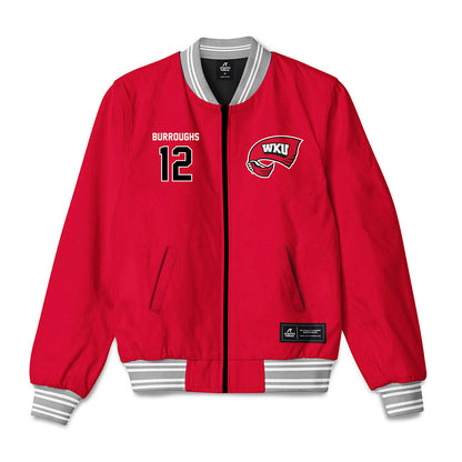 Western Kentucky - NCAA Football : Quincy Burroughs - Bomber Jacket-0
