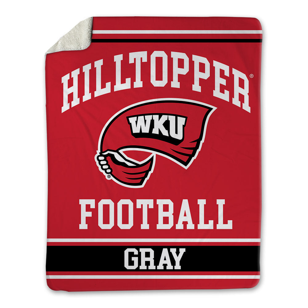 Western Kentucky - NCAA Football : Jayden Gray - Blanket-0