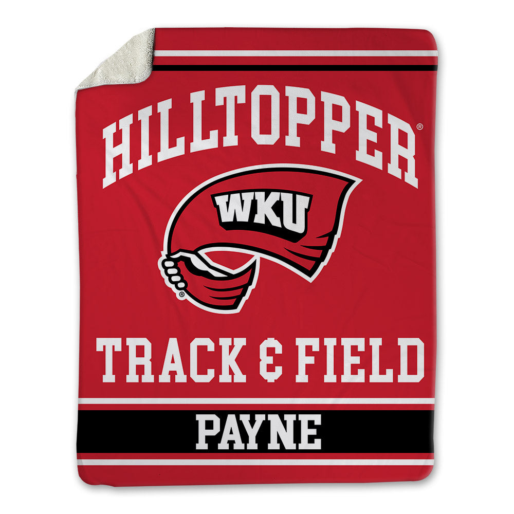 Western Kentucky - NCAA Women's Track & Field : Rachel Payne - Blanket-0