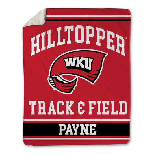Western Kentucky - NCAA Women's Track & Field : Rachel Payne - Blanket-0